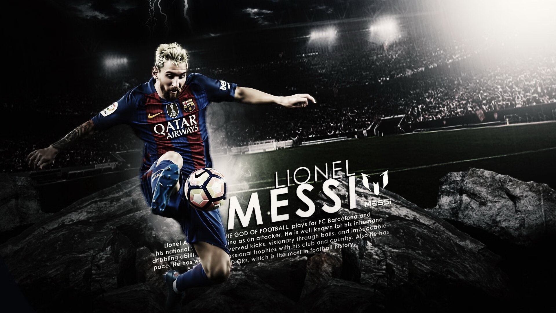 欧冠淘汰赛之夜，梅西用实力证明自己